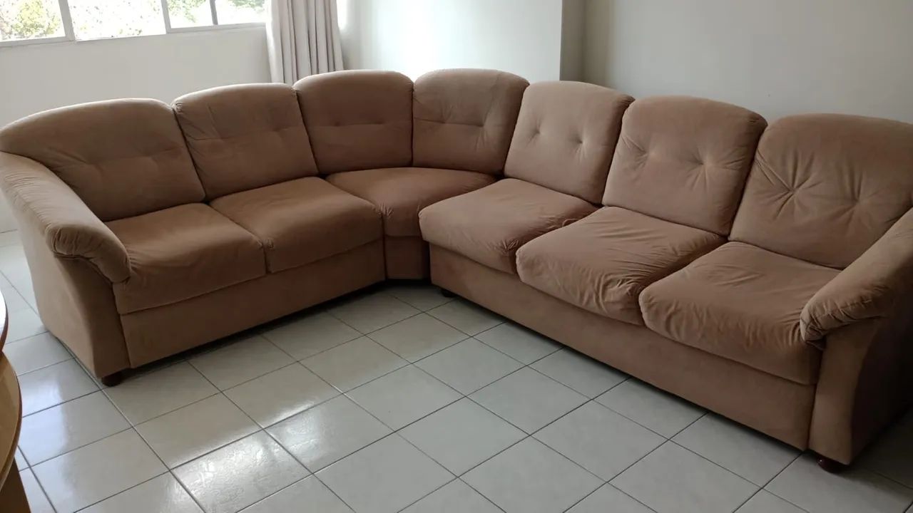 Vendo sofá em L - Foto 5