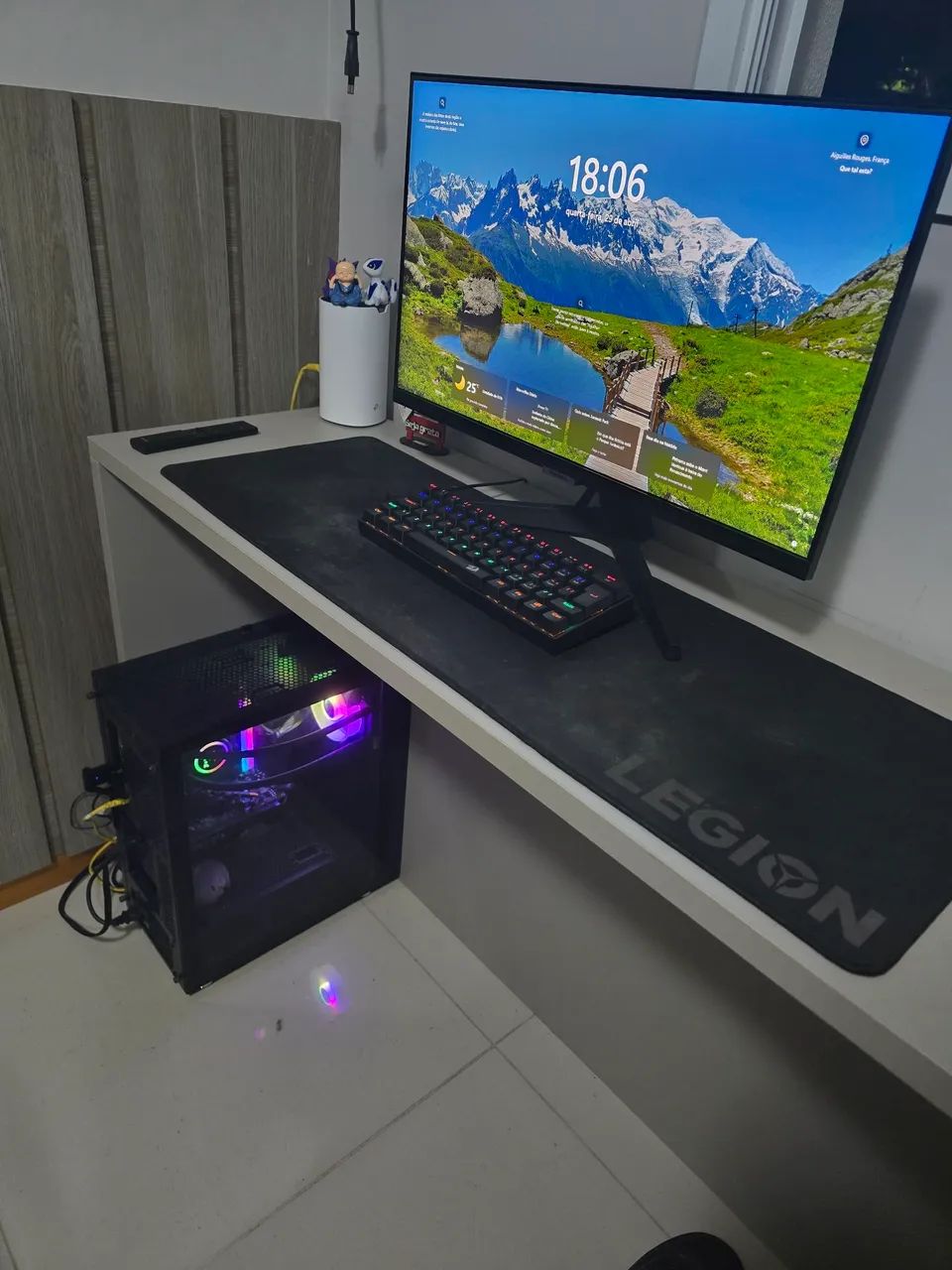 Pc gamer + Monitor + acessórios