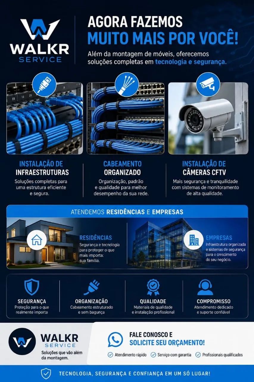 CFTV - Instalação, Manutenção e configuração. 