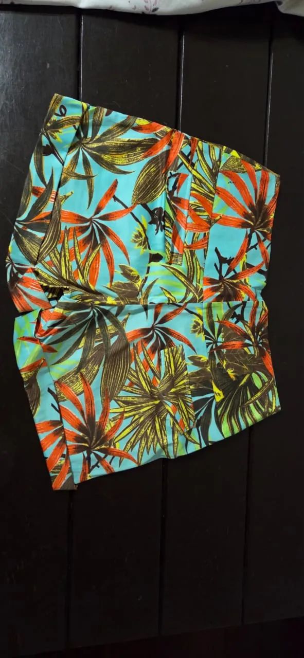 Short florido - Foto 4