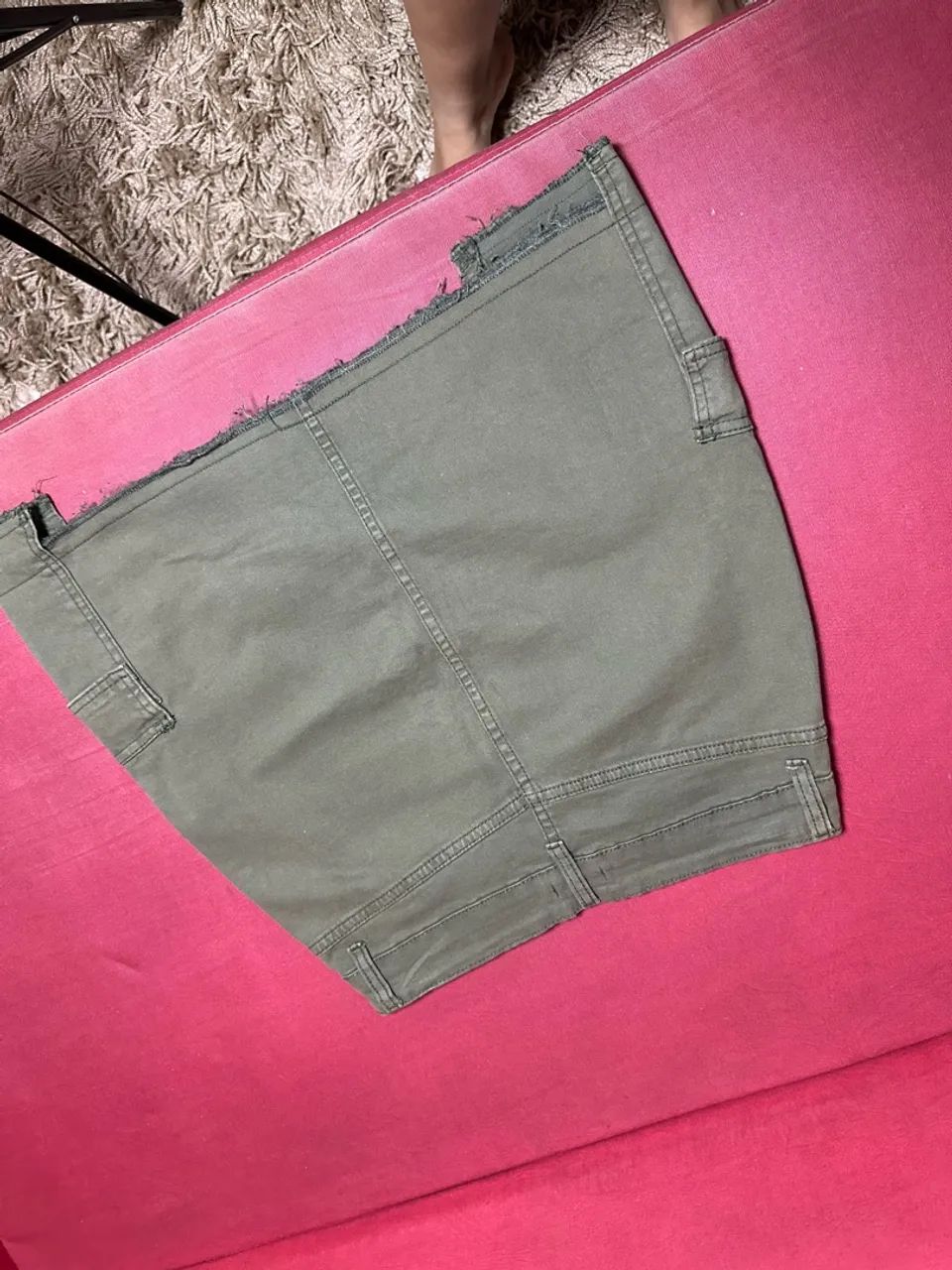 Saia Cargo Verde Militar n38  - Foto 3