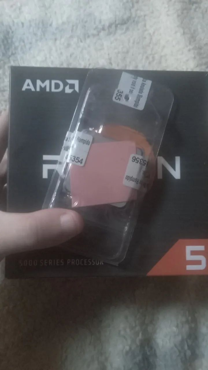 Processadores ryzen 5500 e 3500x aceito trocas em placa de video e mãe - Foto 2