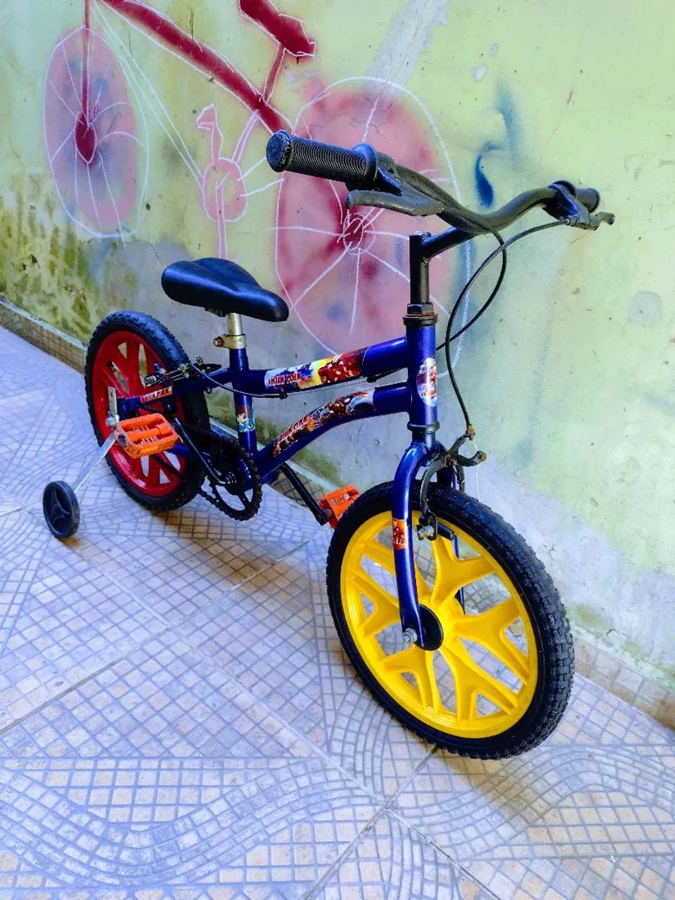 Bicicleta aro 16 usada desapego  - Foto 4