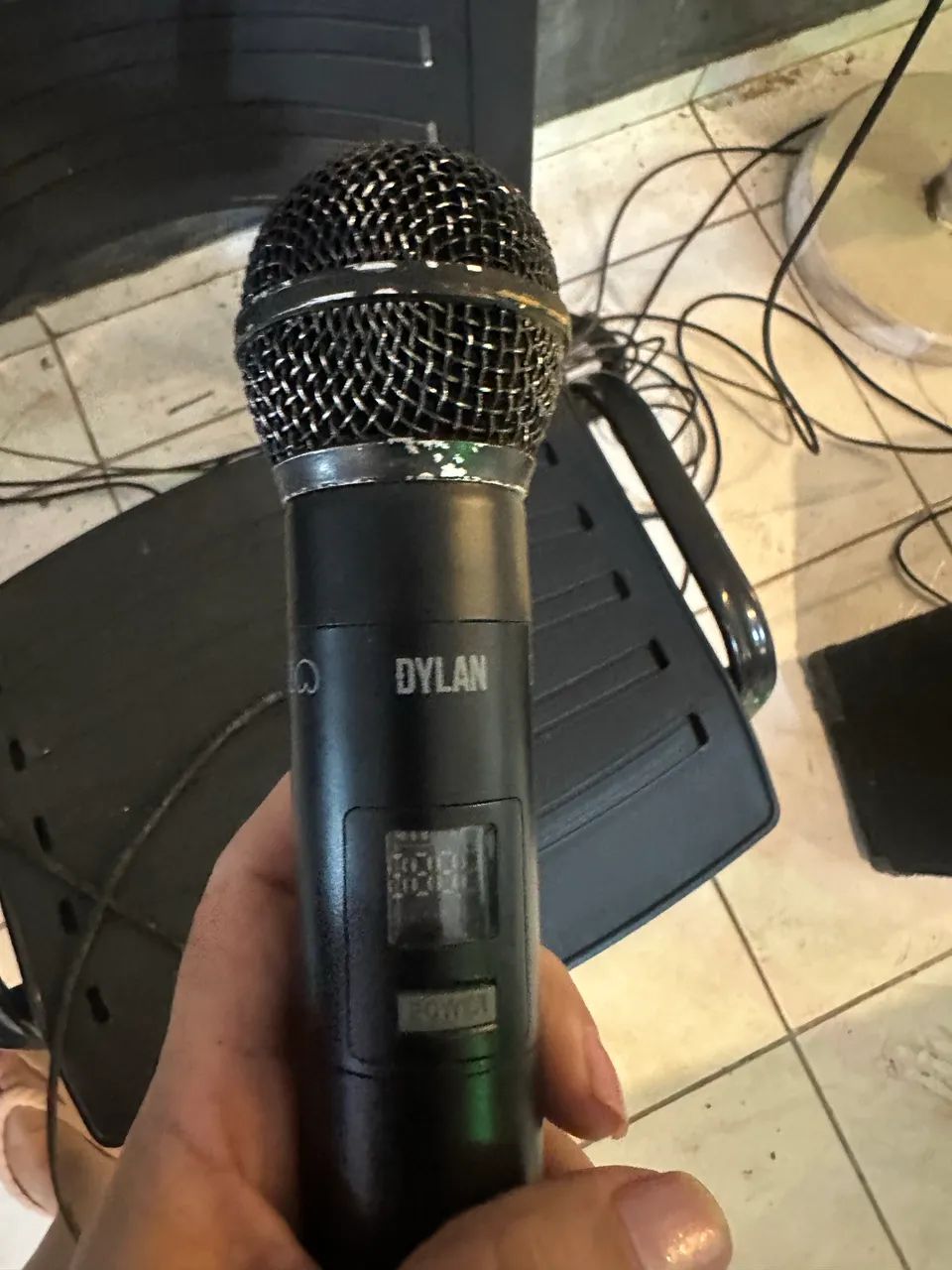 Microfone semi novo 