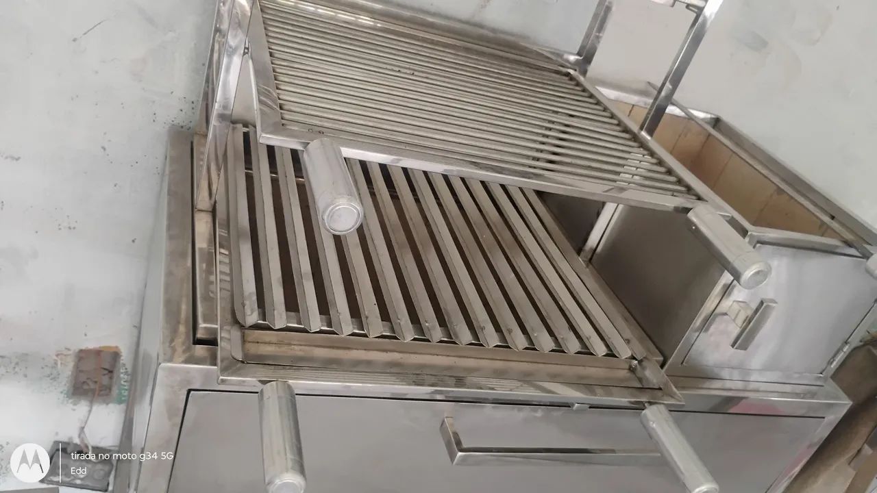 Churrasqueira de aço inox  - Foto 4