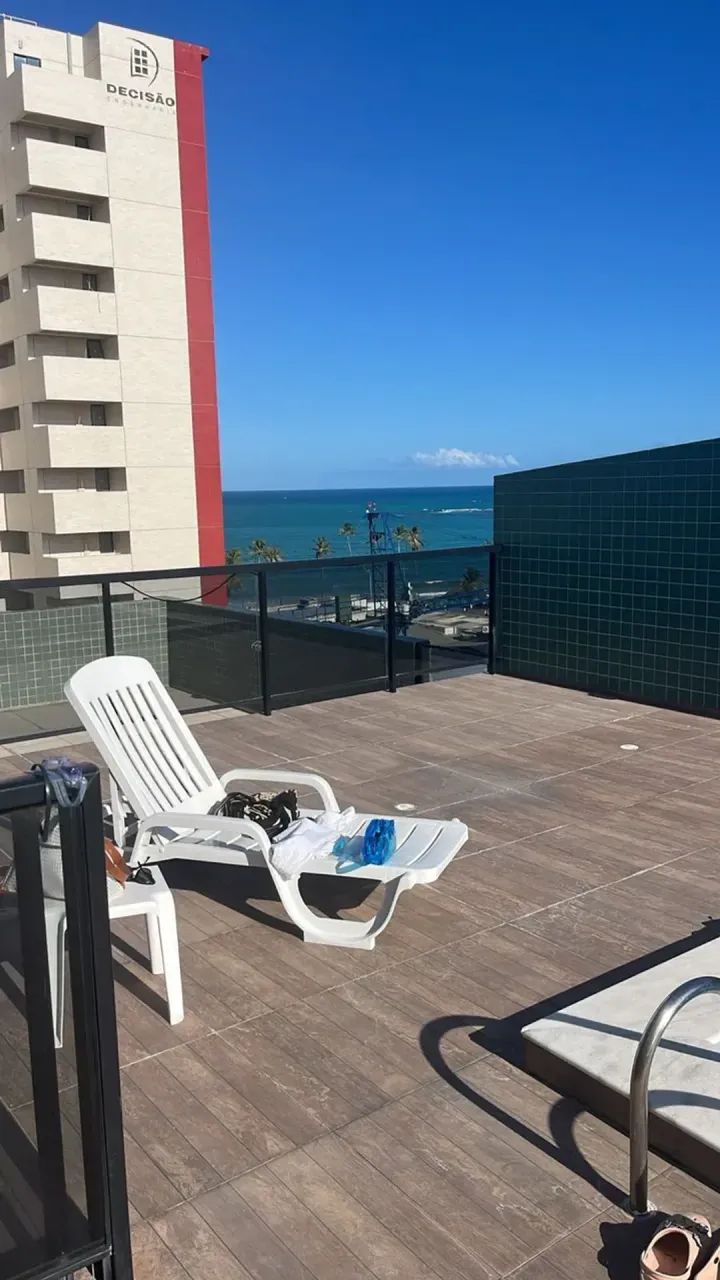 Alugo apartamento quarto e sala mobiliado em Jatiúca - Maceió - AL - Foto 4