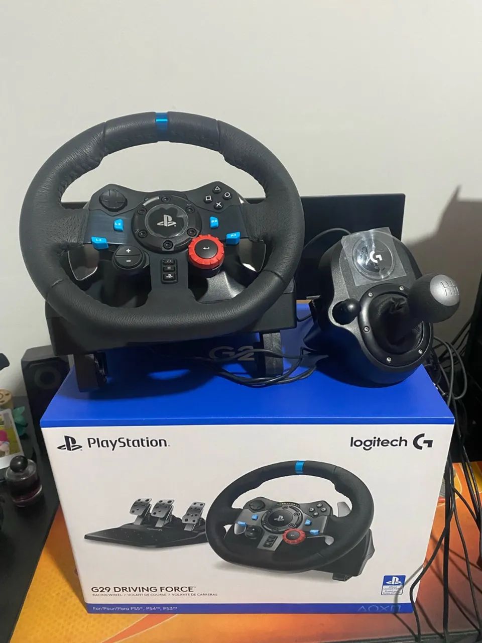 Logitech G29 Driving Force PC/PS4/PS5 + Câmbio - Foto 2