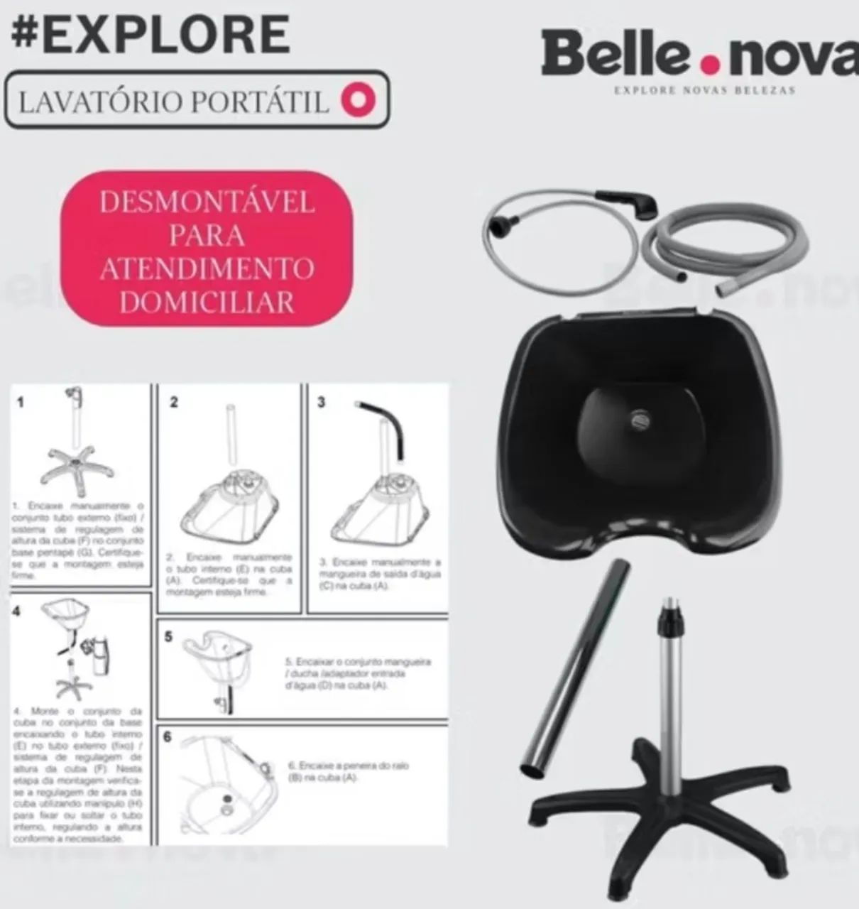 Lavatório portátil (Novo) - Foto 2