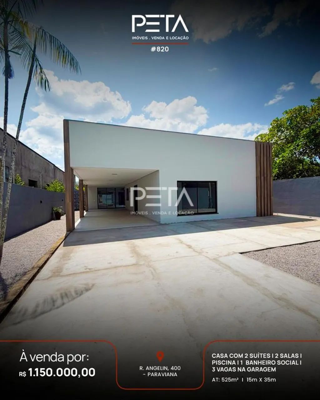 Casa com 2 quartos à Venda, Paraviana - Boa Vista