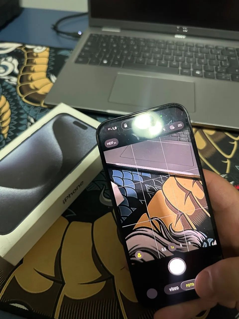 iPhone 15 Pro 128GB - Titânio Azul