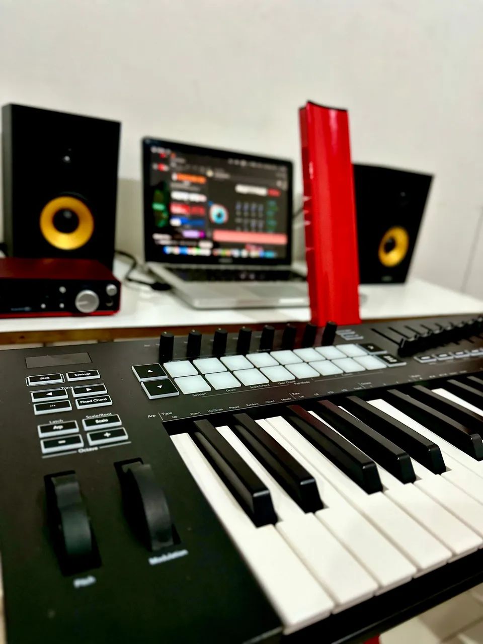VENDO/TROCO NOVATION 49 TECLAS  - Foto 5