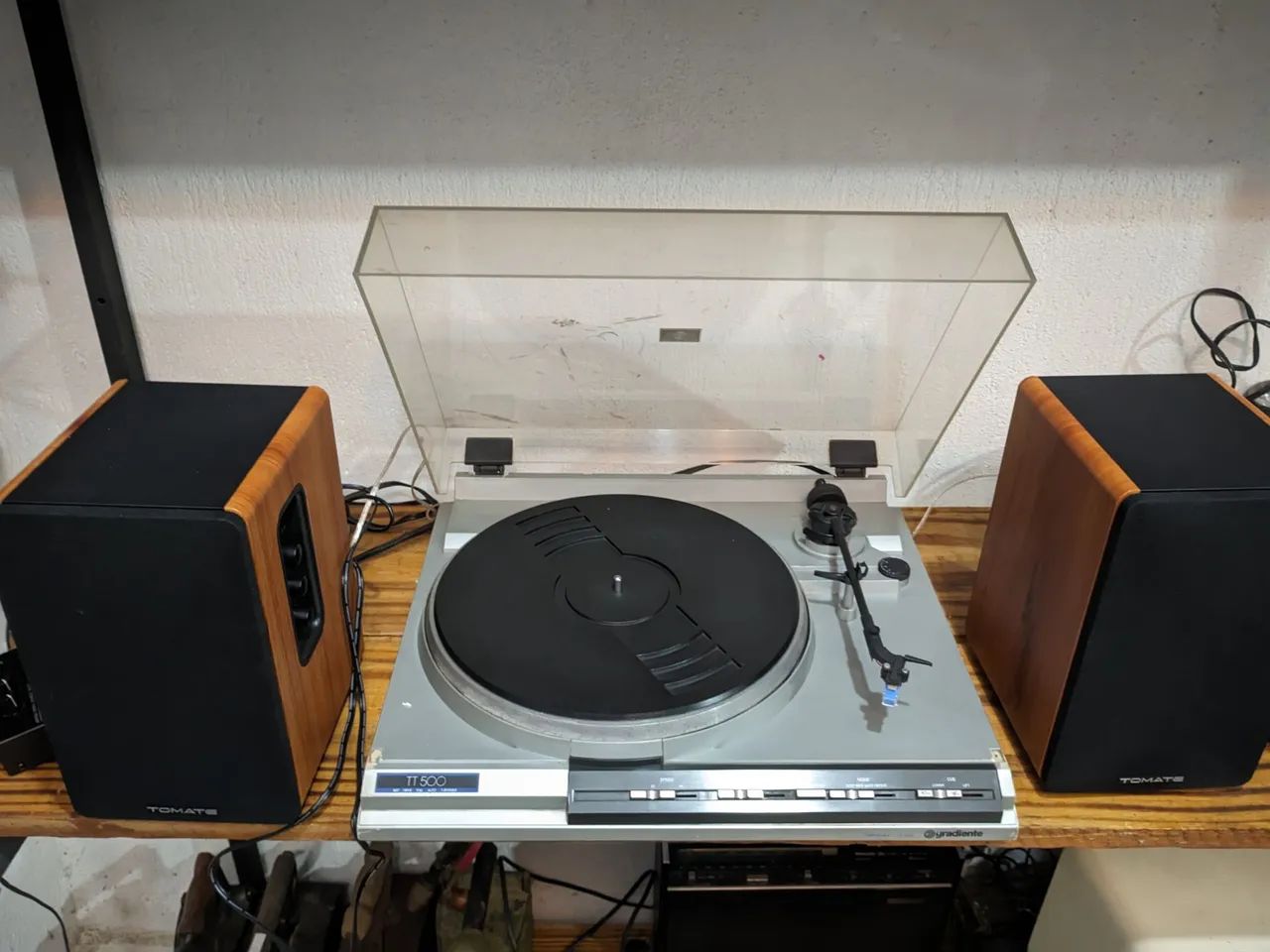 Toca disco gradiente completo 