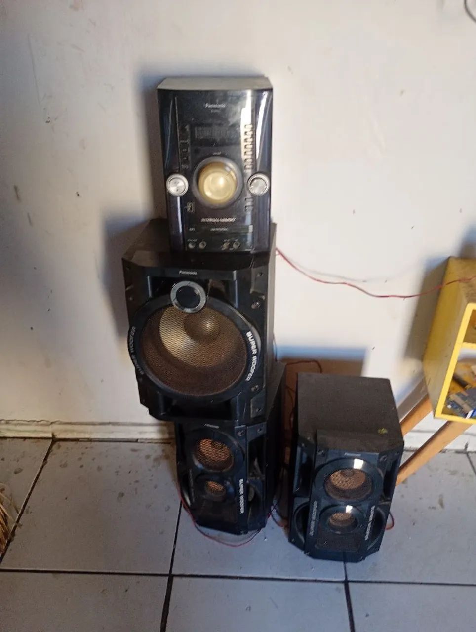 Vendo três caixa de son