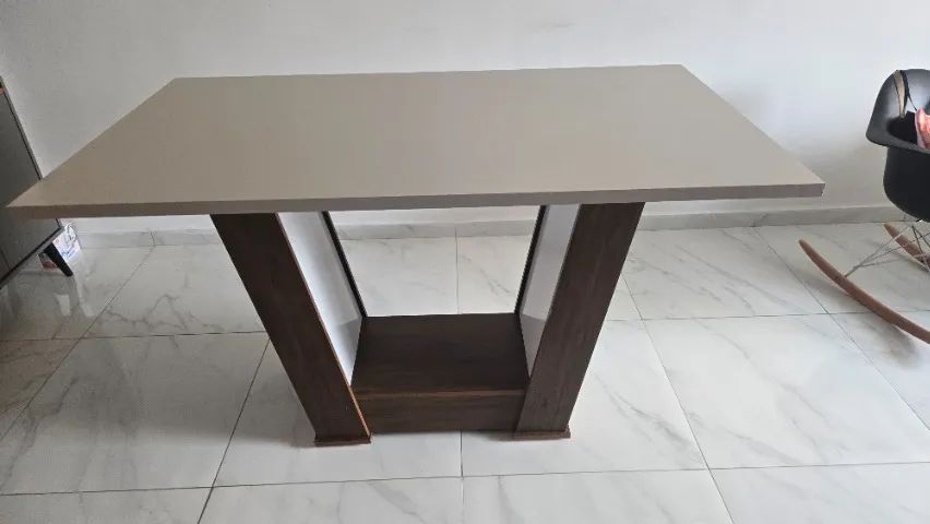 Mesa de jantar retangular para 6 cadeiras - Foto 3