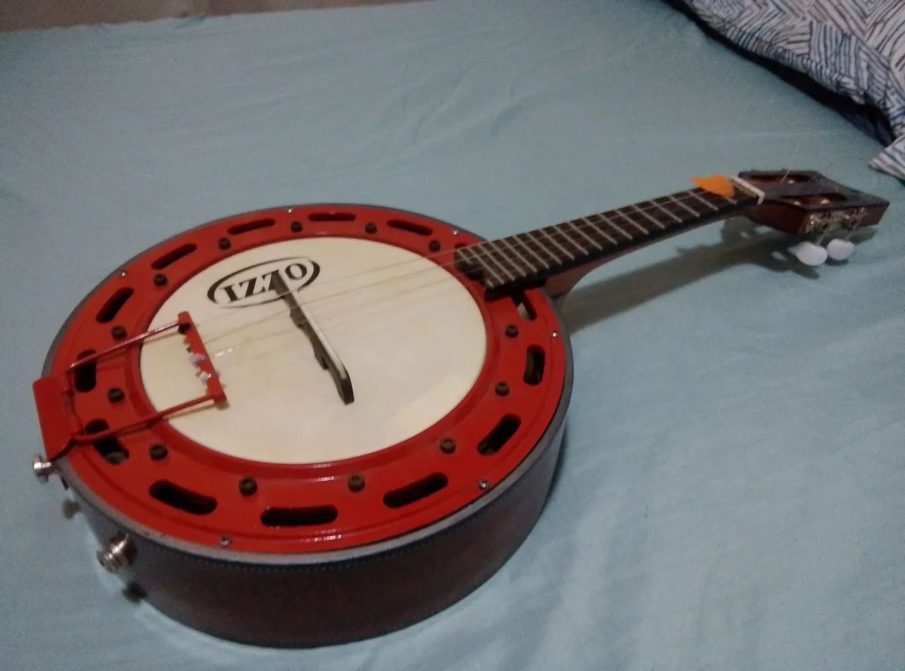 Banjo Rafael luthier Mogno - Foto 2