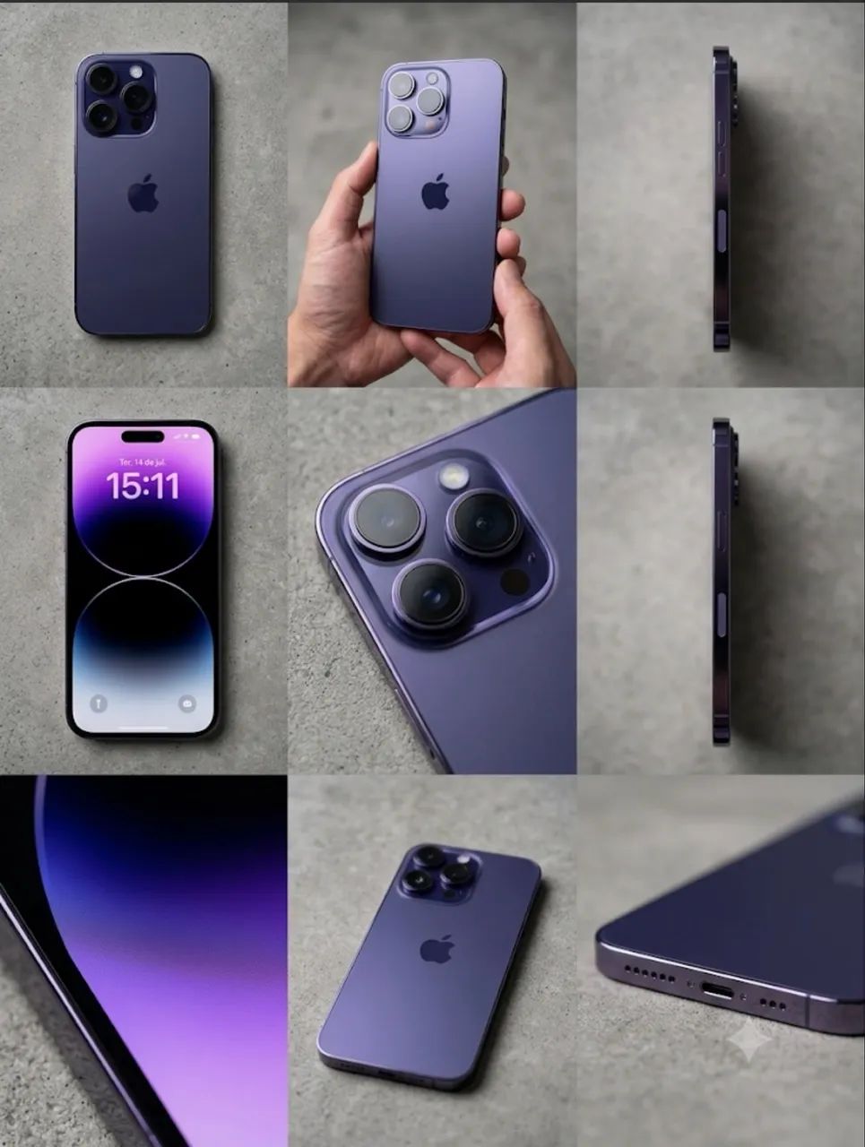 iPhone 14 Pro 512GB Roxo - Foto 4