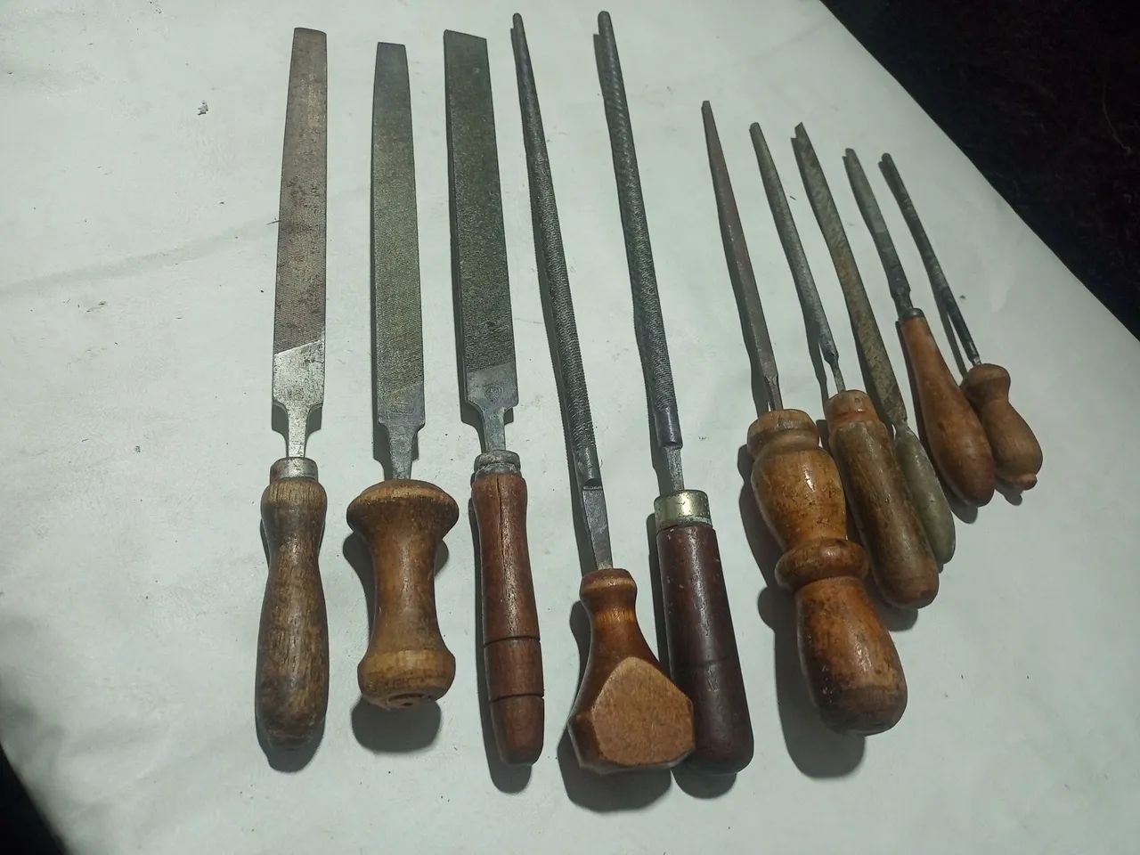 Kit de 10 limas antigas - Foto 5