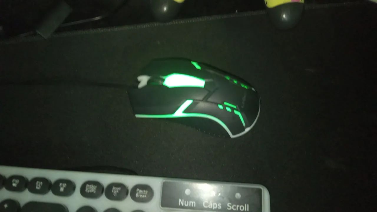 Teclado e mouse gamer rgb - Foto 3