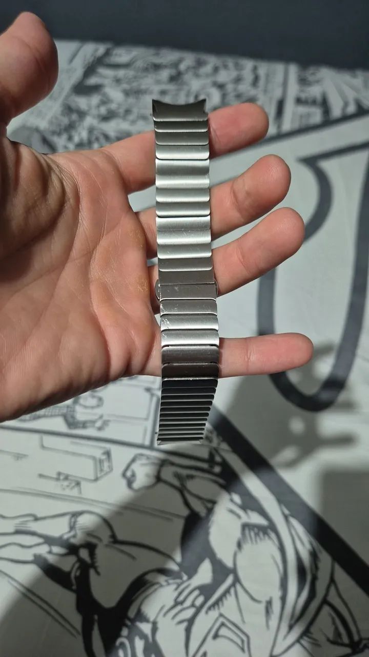 Pulseira de aço inox para galaxy watch 4, 5, 6, 7 - Foto 5
