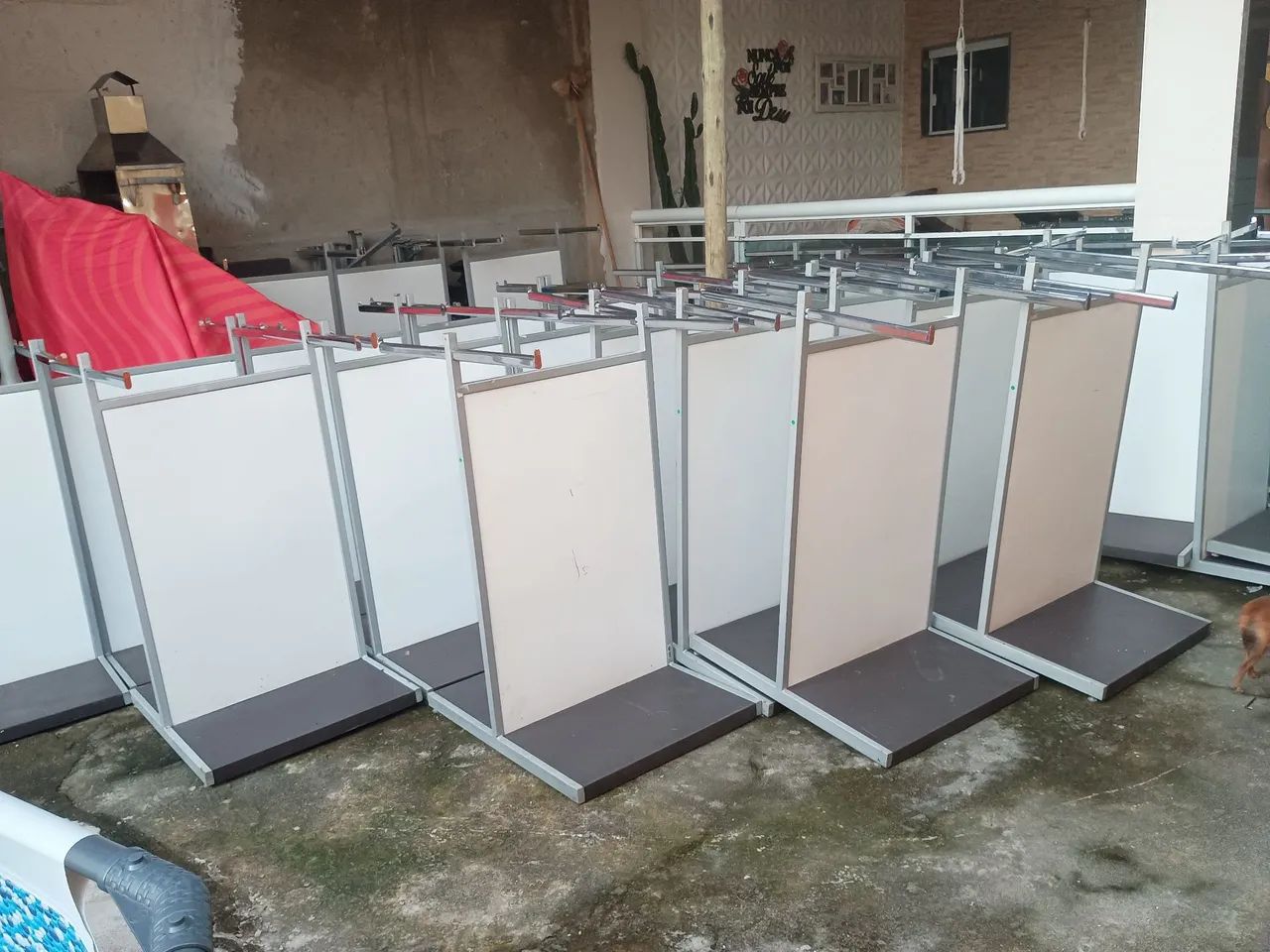 Araras de ferro industrial 