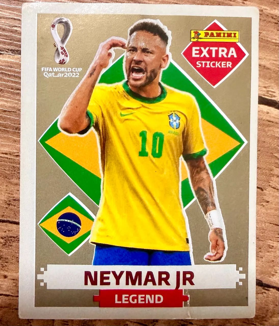 Figurinha Neymar 2022