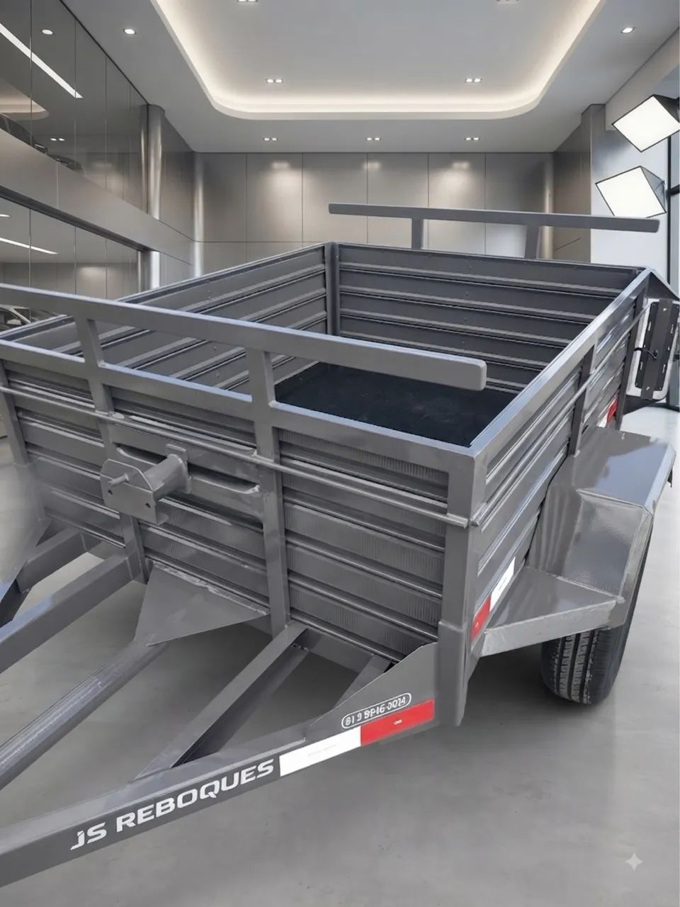 Carretinha para carros 1.0 - pronta entrega  - Foto 2
