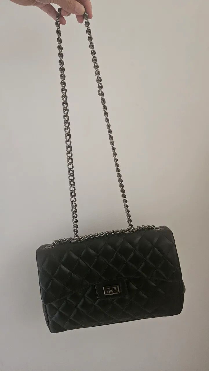 Bolsa Preta Matelassê  Maria Milão - Foto 2