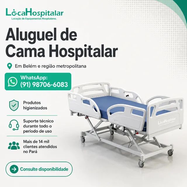 Aluguel de Cama Hospitalar - Belém