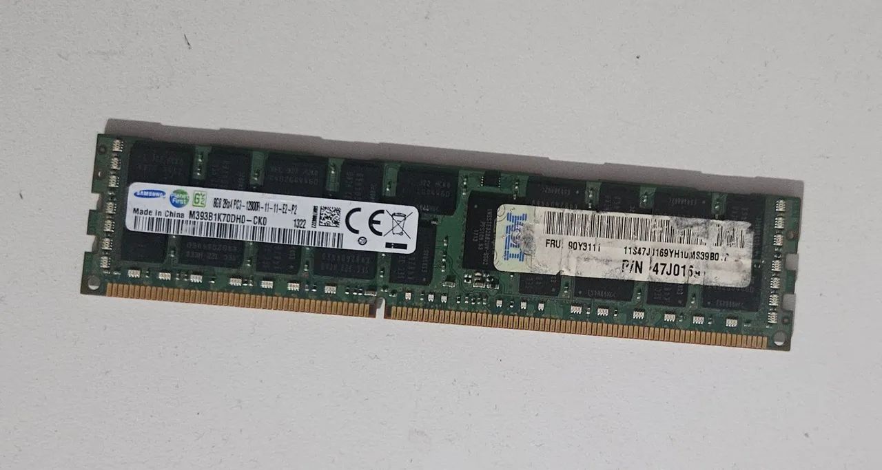 Memoria RAM 8GB DDR3 ECC 