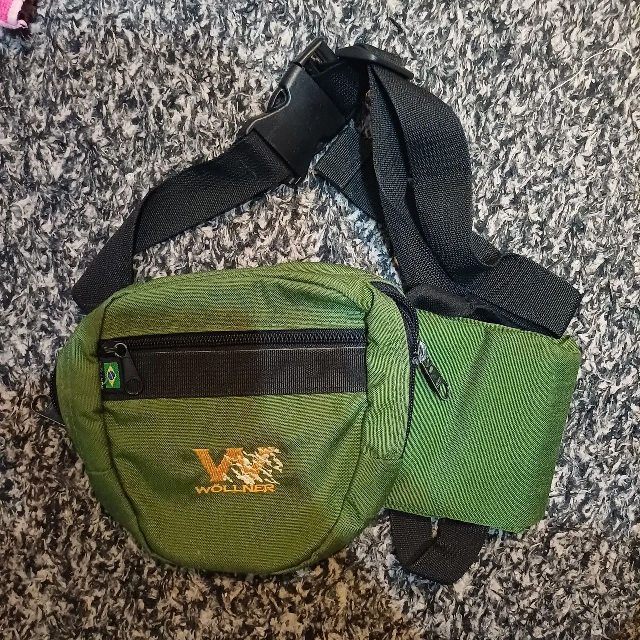 pochete verde da marca Wollner - Foto 3