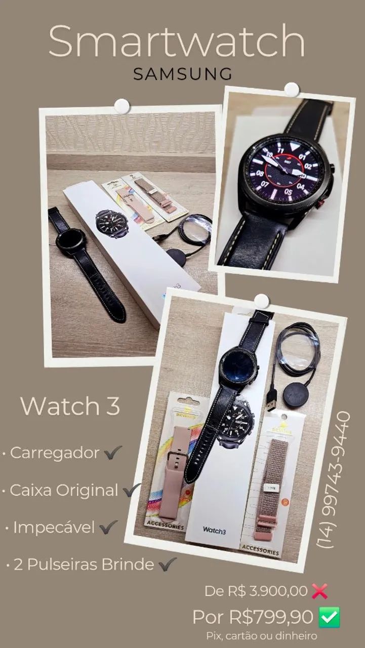 Relógio Samsung Watch  - Foto 2