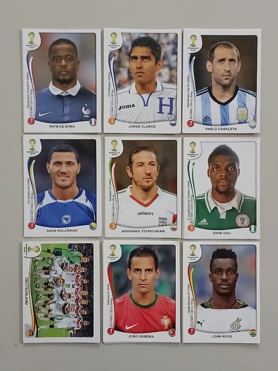 Copa Do Mundo 2014 Kit Com 91 Figurinhas Sem Repetição - Foto 5