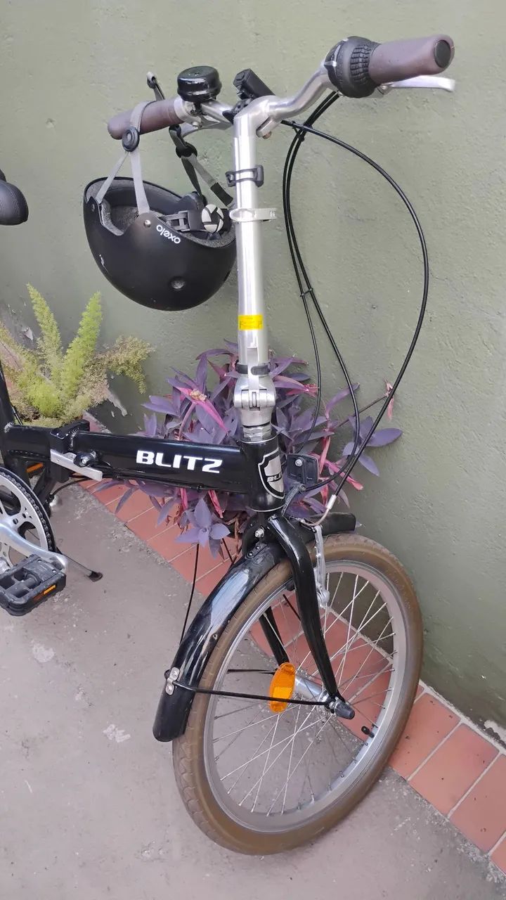 Bicicleta dobrável Blitz Alloy - Foto 2