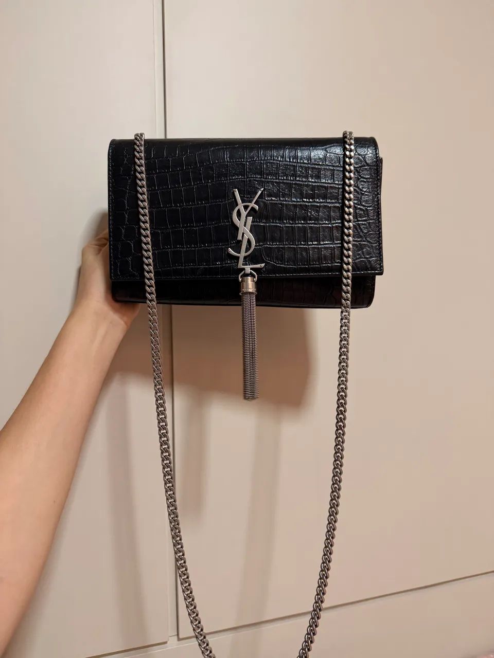 Bolsa YSL Croco ORIGINAL
