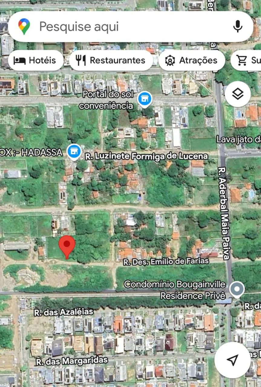 Lote 12 x 32 no Portal do Sol