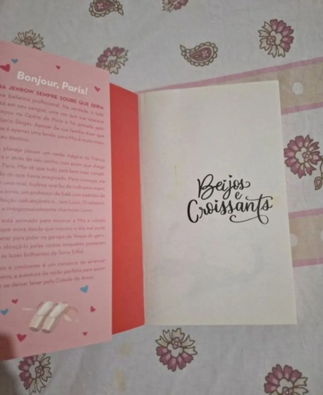 Livro beijos e croissants  - Foto 2