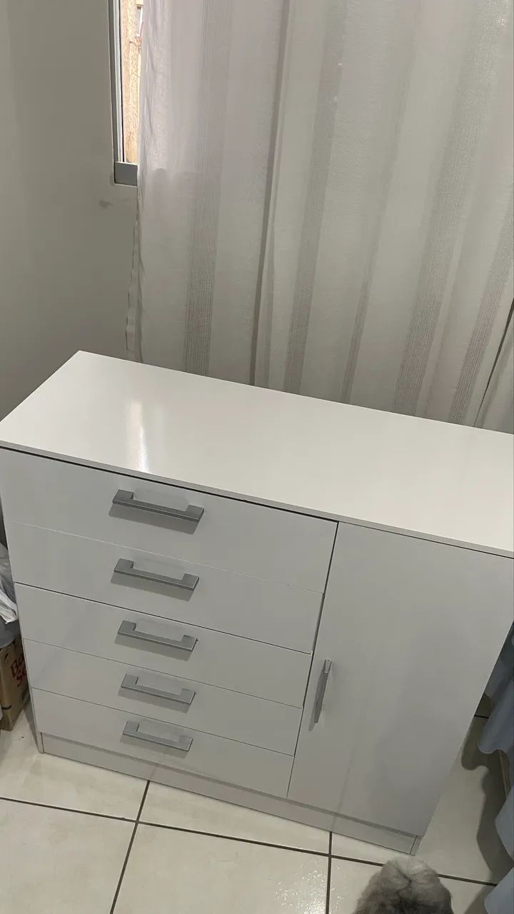 Vendo cômoda infantil nova 150,00 reais  - Foto 4