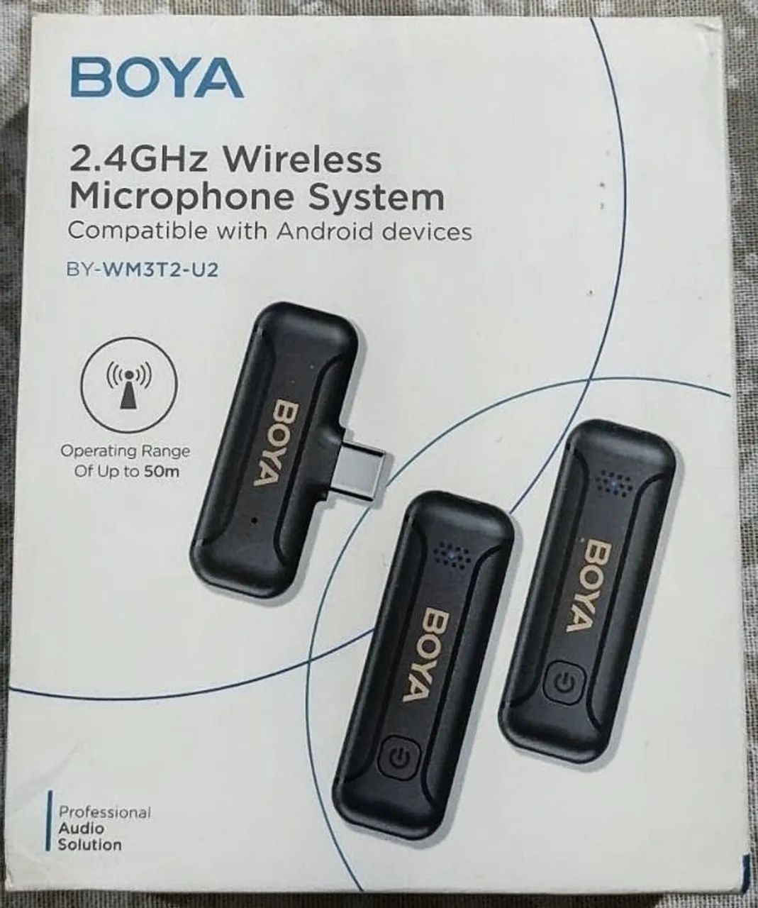 Microfone lapela sem fio!