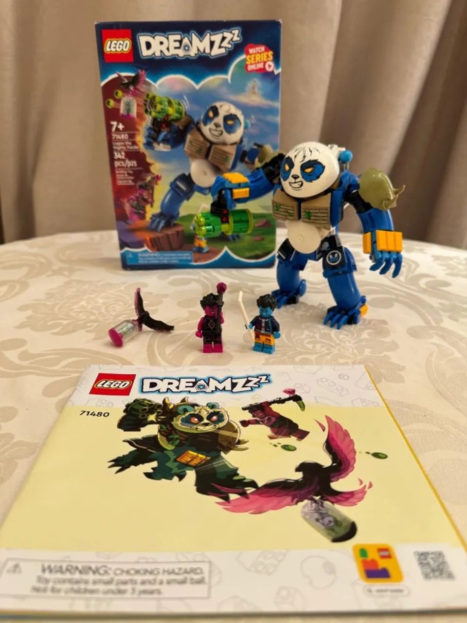 Lego 71480 Dreamzzz Logan Powerful Panda - Peças 342 - Brinquedos
