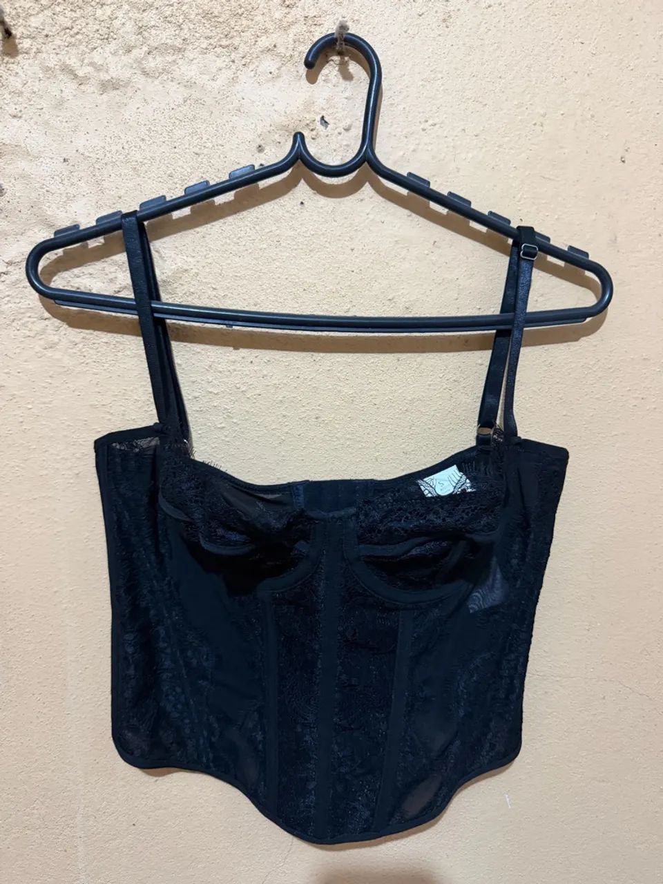 Corset preto Renda  - Foto 5