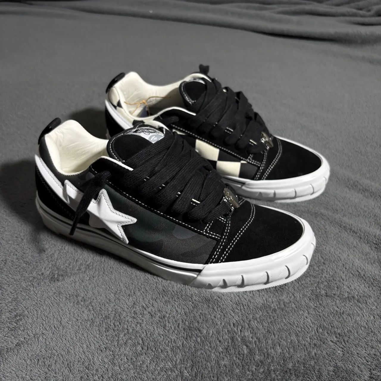 Vans x Bape Knu Skool Black Camo - Foto 4