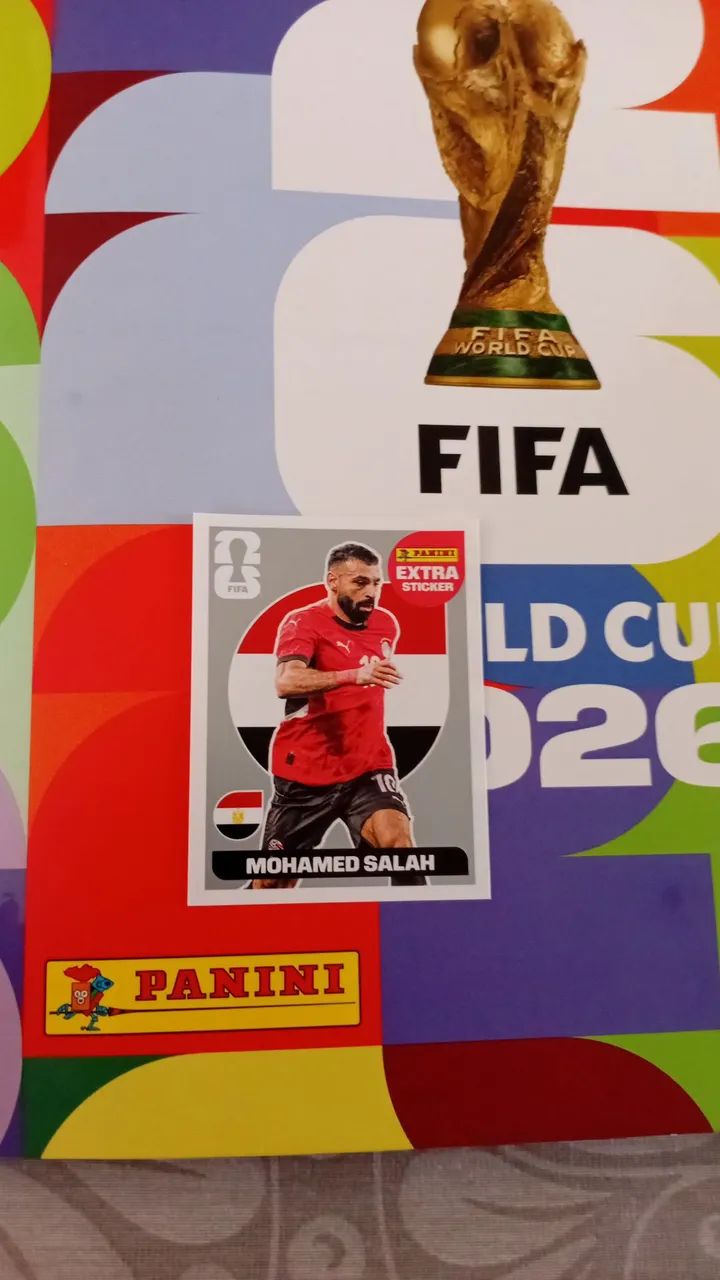 FIGURINHA LEGEND - SALAH PRATA - Foto 2