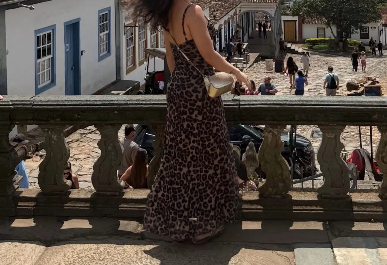 Vestido onça tule  - Foto 3