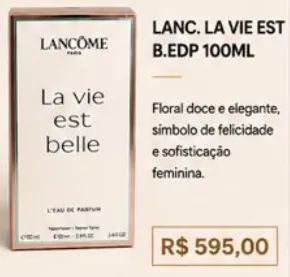 Perfume La Vie Est Belle EDP 100ml