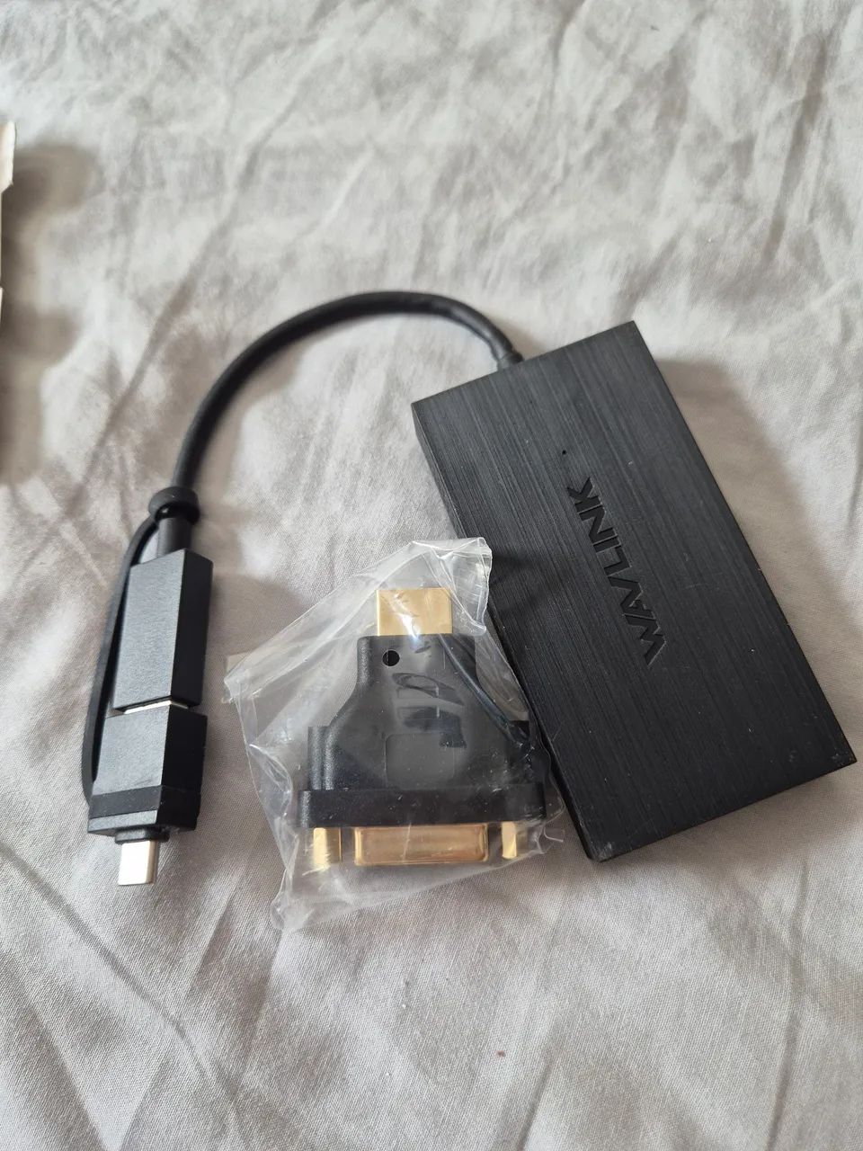 Adaptador HDMI ou USB C para notebook e MacBook 