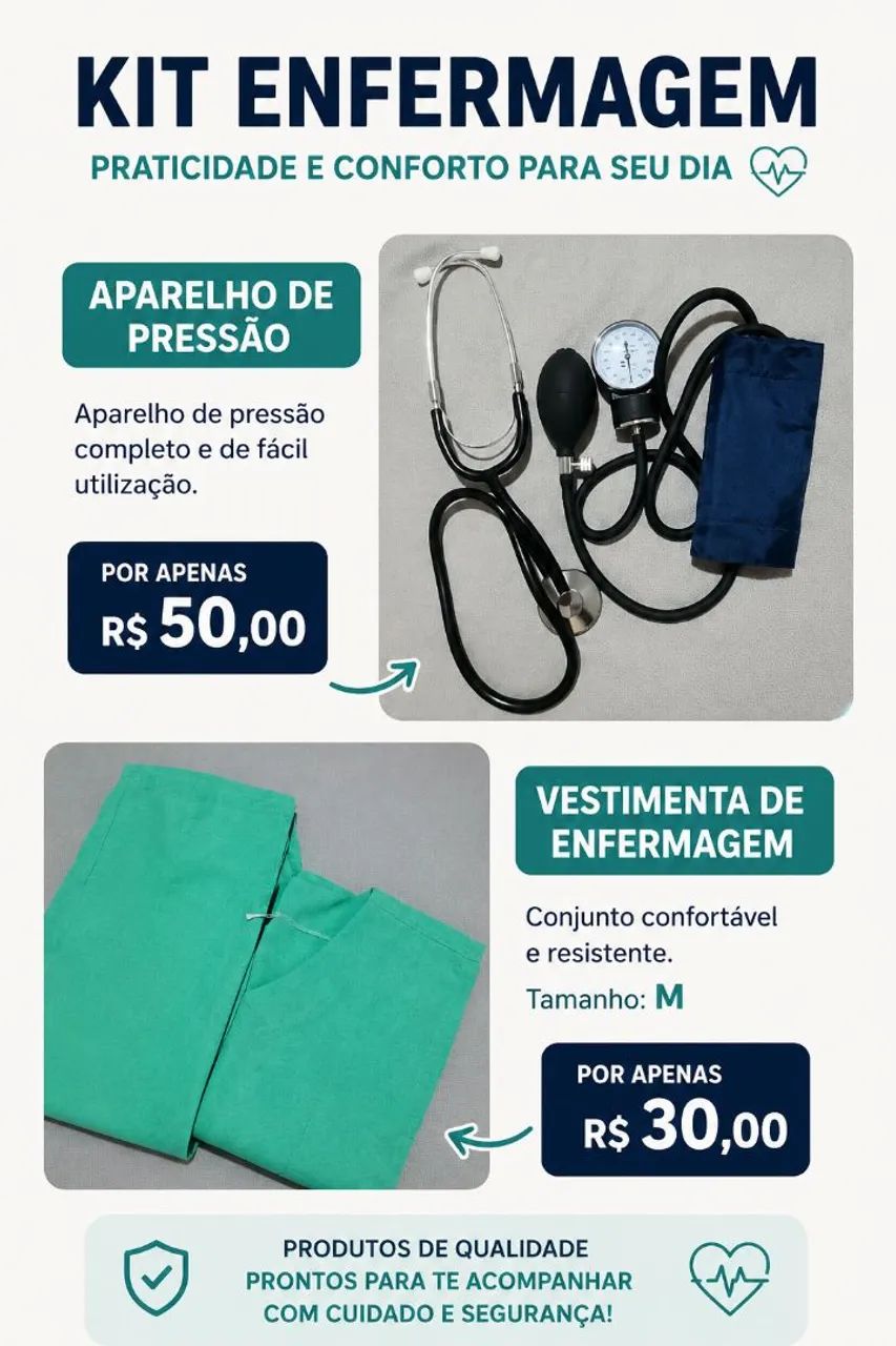 Kit enfermagem 