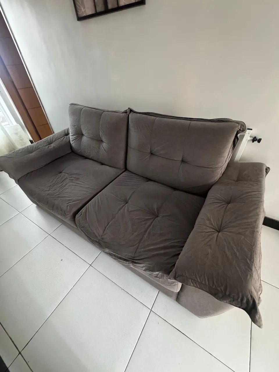 Sofá 3 lugares Retrátil  - Foto 3