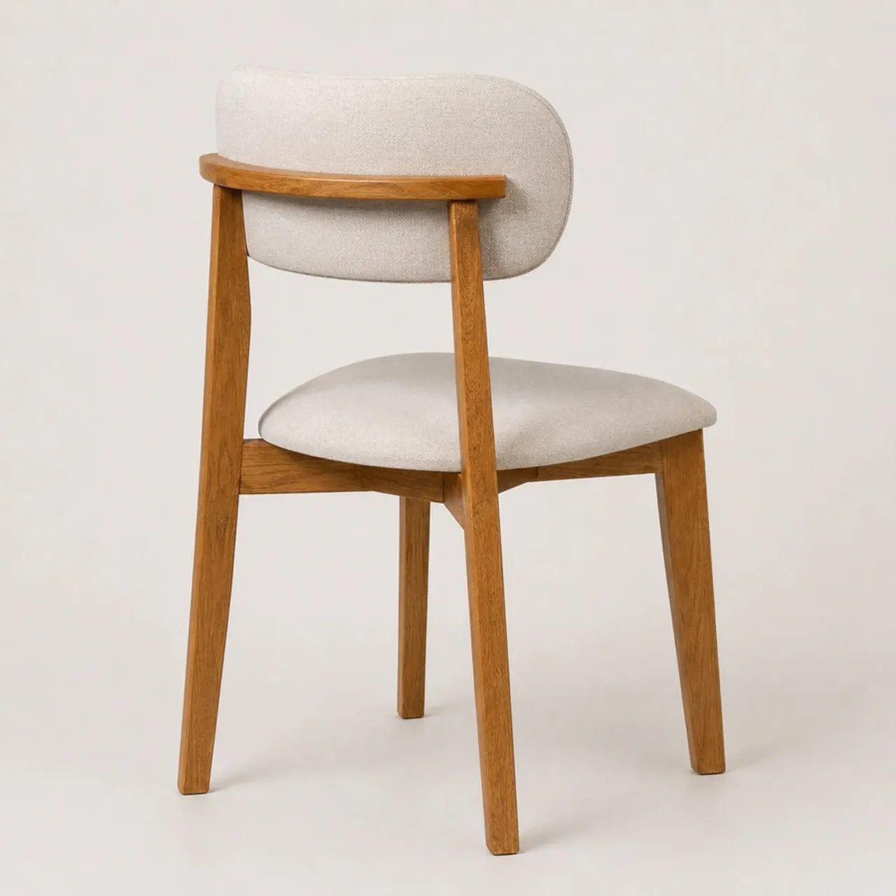 CONJUNTO DE MESA REDONDA WENDY E CADEIRAS LARA 90X90 CM - Foto 4