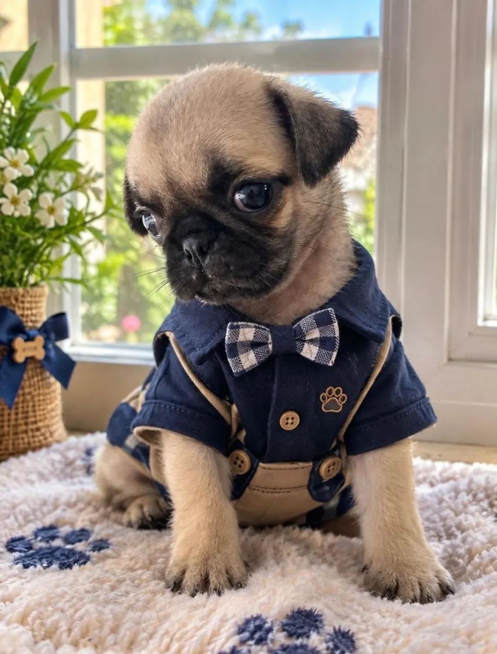 Filhotes de Pug mini - Foto 3