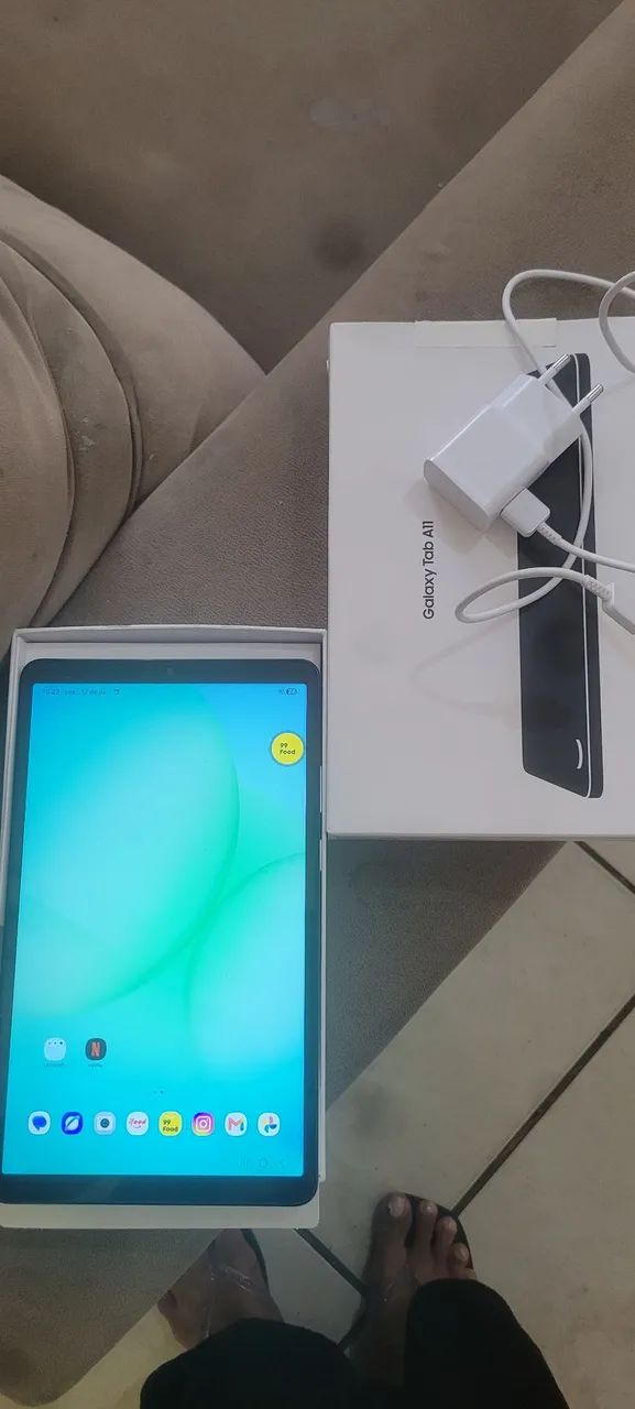 Tablet A11 na Caixa 